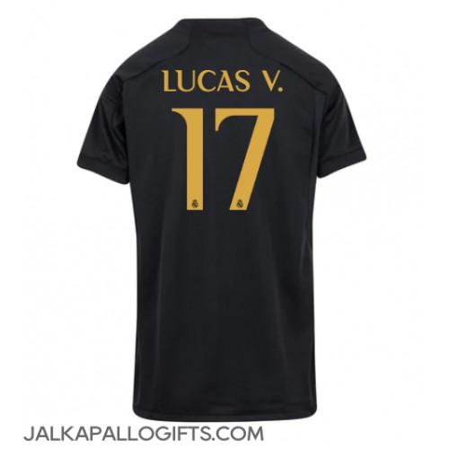 Real Madrid Lucas Vazquez #17 Kolmaspaita Naiset 2023-24 Lyhythihainen